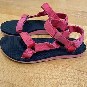 Barely worn, pretty watermelon colour